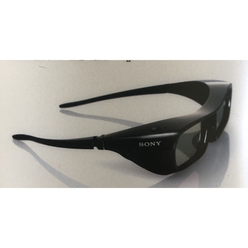 Sony Bravia 3D Glasses  TDG-BR250 Regular Size Black Open Box Read
